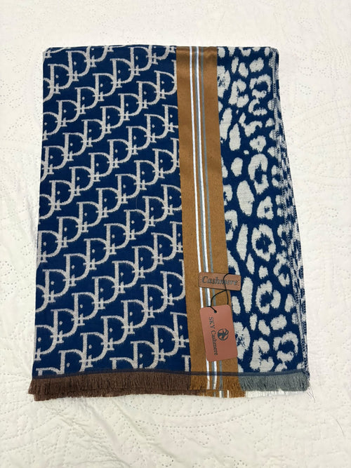Navy & Silver Split