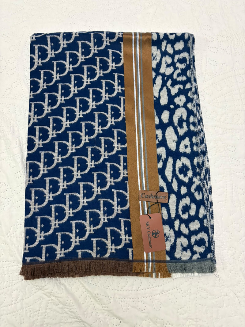 Navy & Silver Split